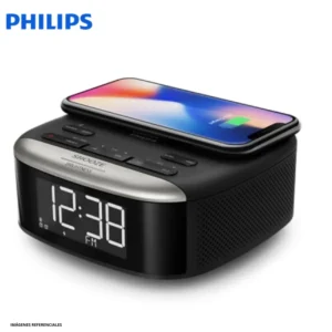 PHILIPS Radio Reloj Despertador (TAR7606)